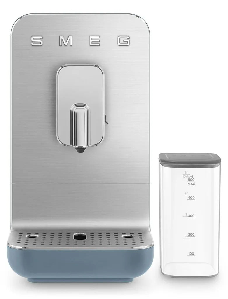 SMEG BCC13 Kaffeevollautomat mit Milchsystem - Storm Blue Matt