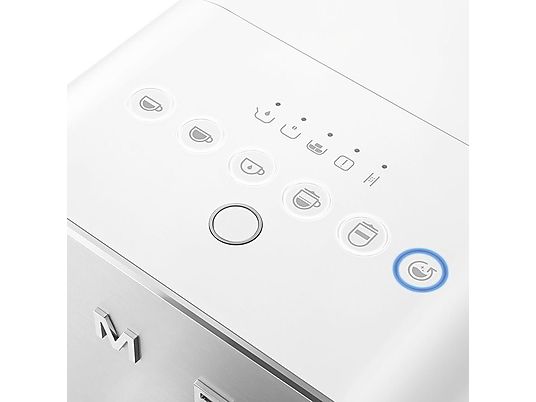 SMEG BCC13 Kaffeevollautomat mit Milchsystem - Weiss Matt