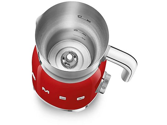SMEG MFF11 Milchaufschäumer 50’s Style – Rot