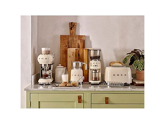 SMEG MFF11 Milchaufschäumer 50’s Style – Creme