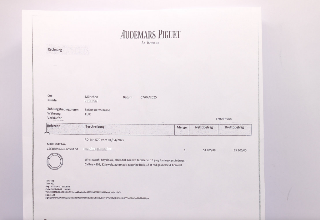 Audemars Piguet Royal Oak 41 Rose Gold