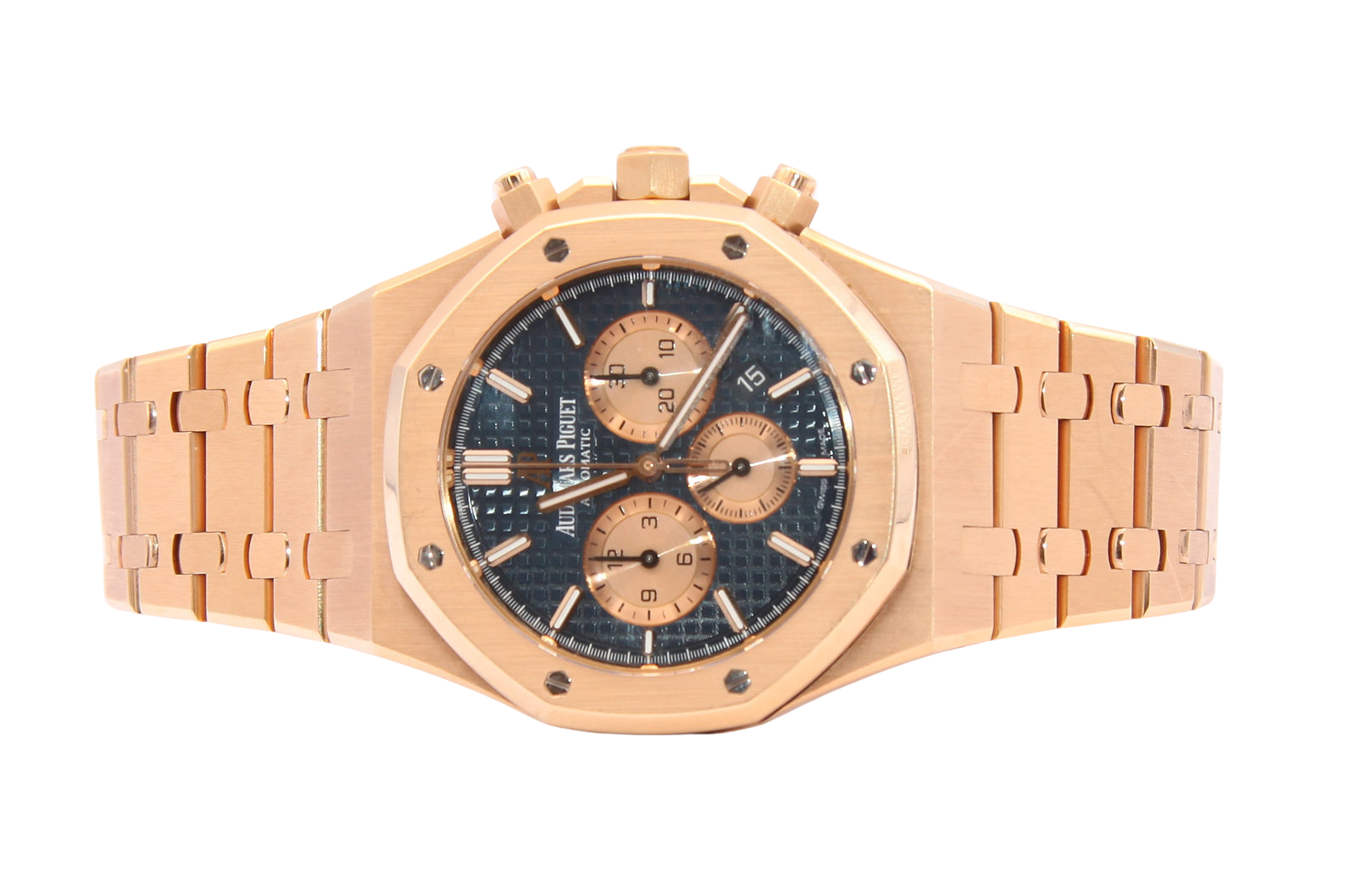 Audemars Piguet Royal Oak blue dail