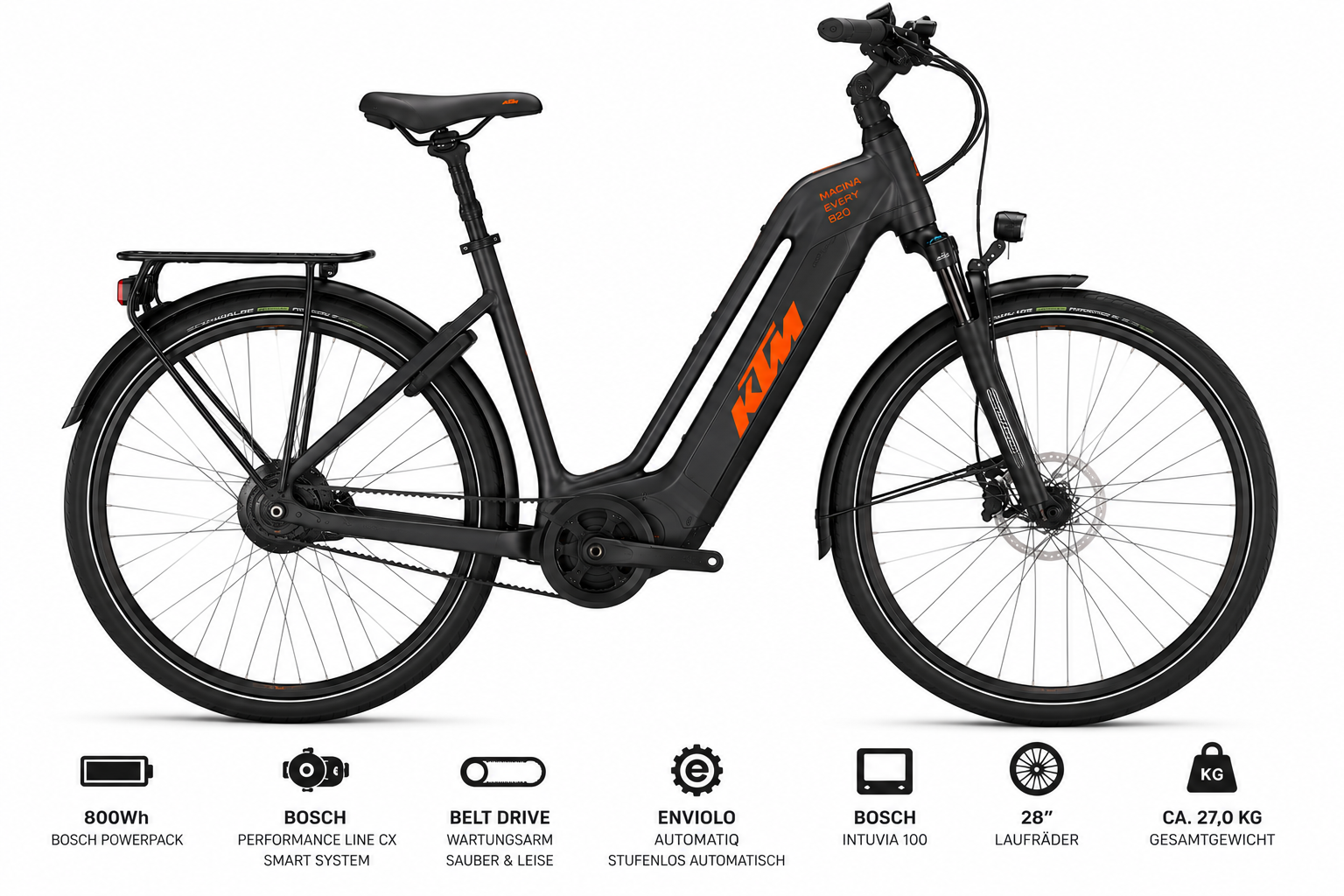 KTM MACINA EVERY 820 BELT 800Wh ENVIOLO AUTOMATIQ