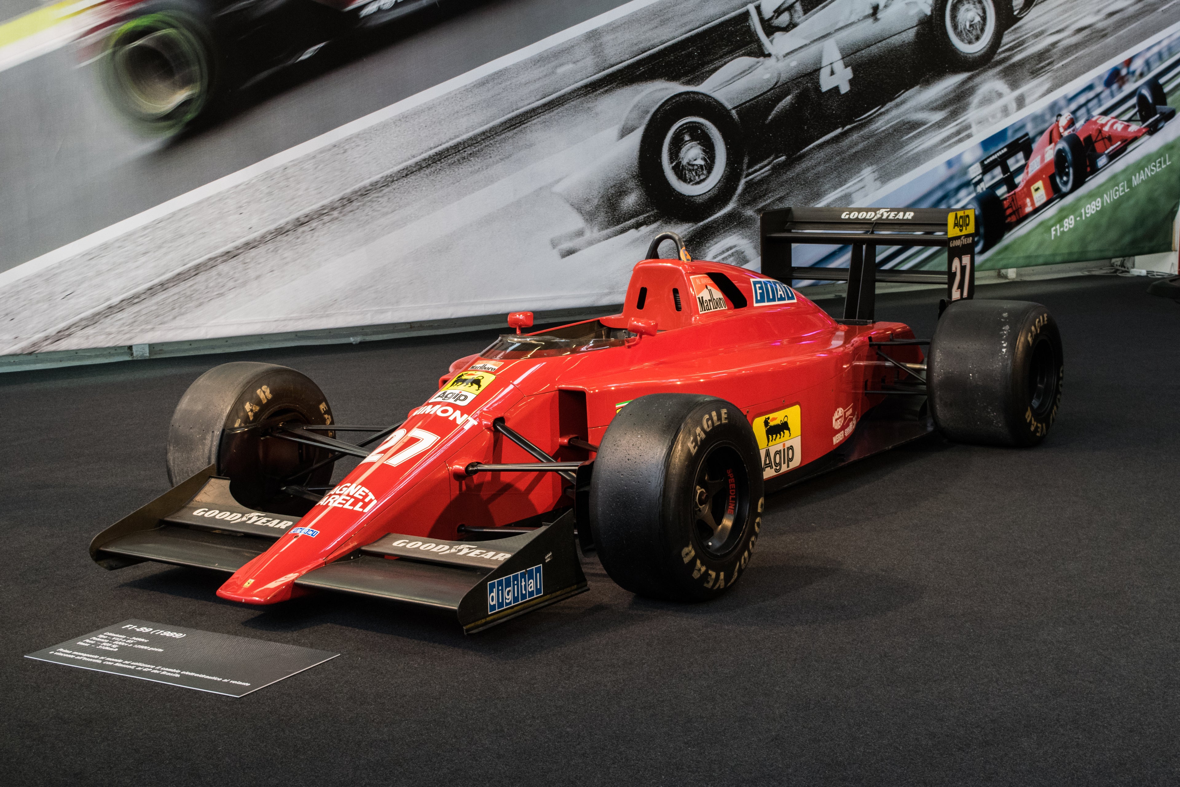 Ferrari Formel 1 Mansell 1989 Sieger Großer Preis von Ungarn