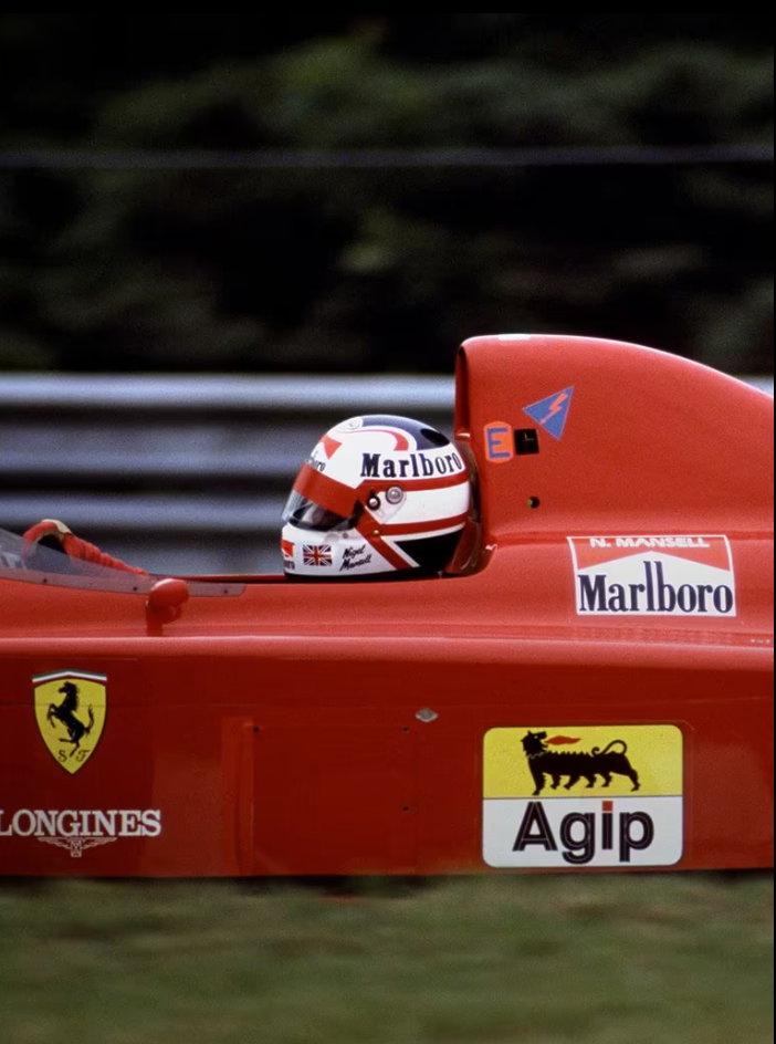 Ferrari Formel 1 Mansell 1989 Sieger Großer Preis von Ungarn