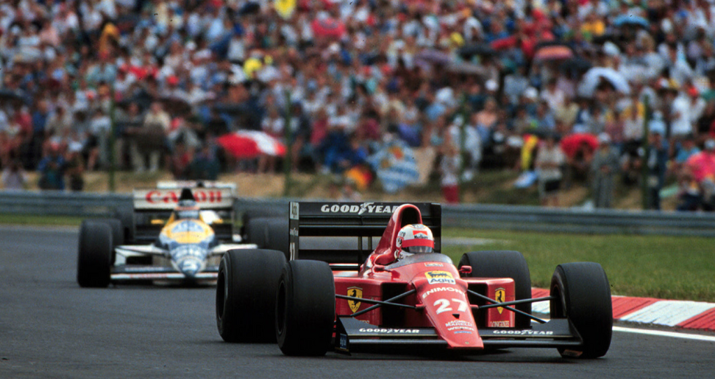 Ferrari Formel 1 Mansell 1989 Sieger Großer Preis von Ungarn