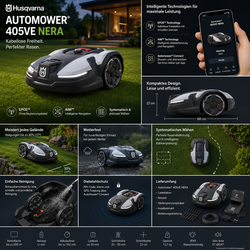 HUSQVARNA AUTOMOWER® 405VE NERA
