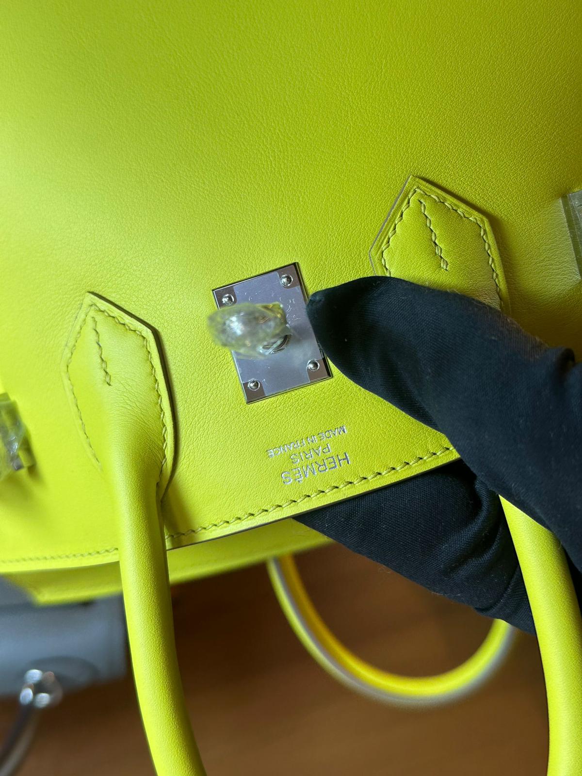 Hermès Birkin 25 Lime