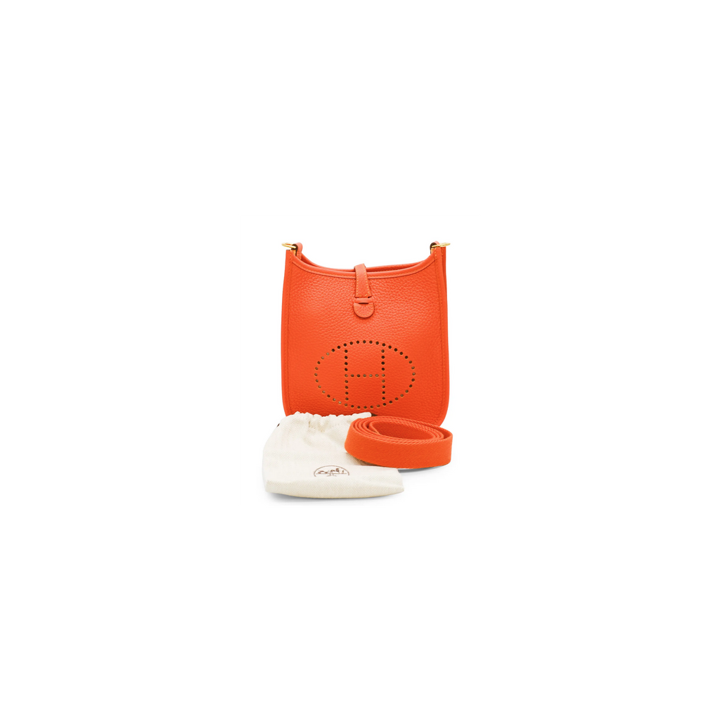 Hermès Evelyne Tasche Orange