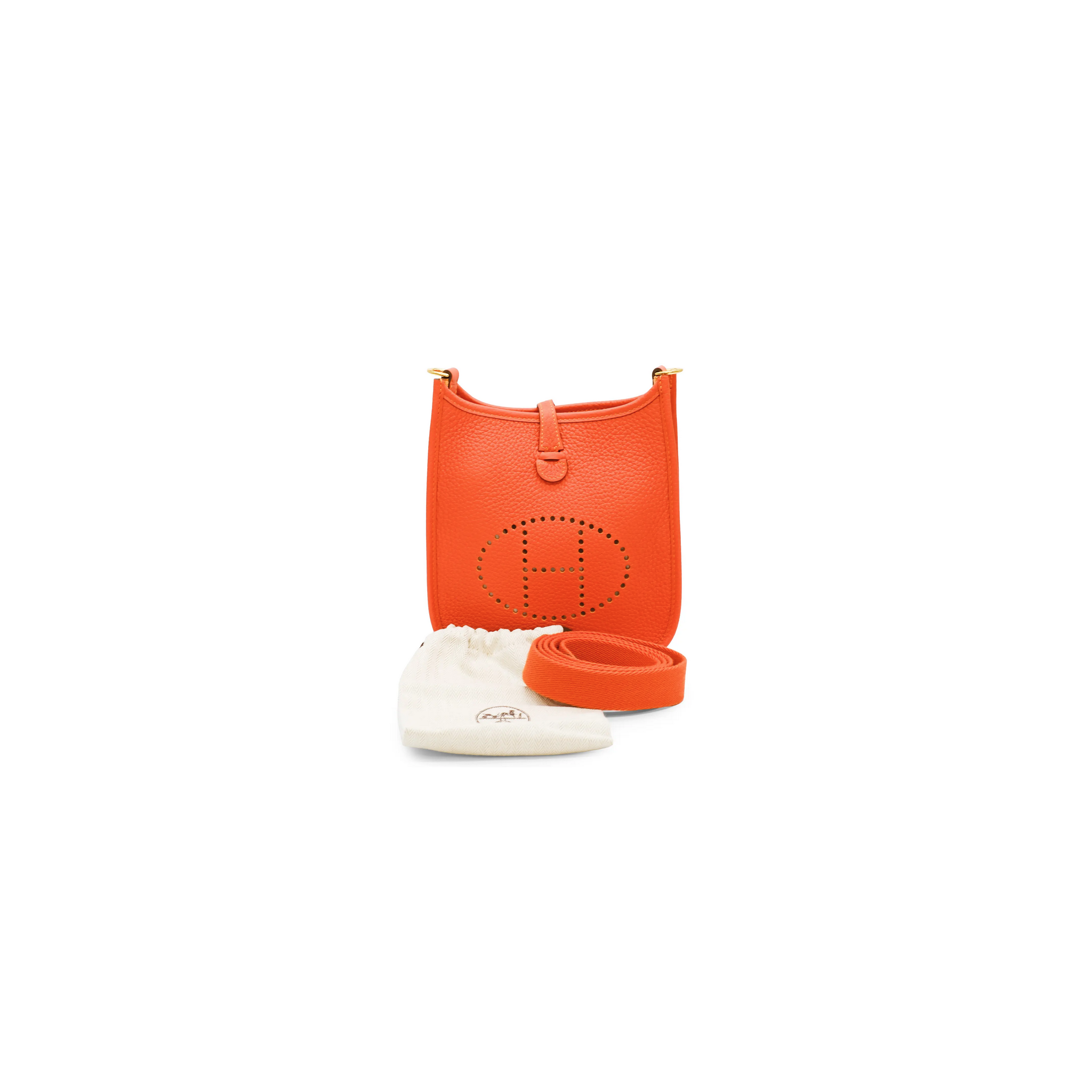Hermès Evelyne Tasche Orange