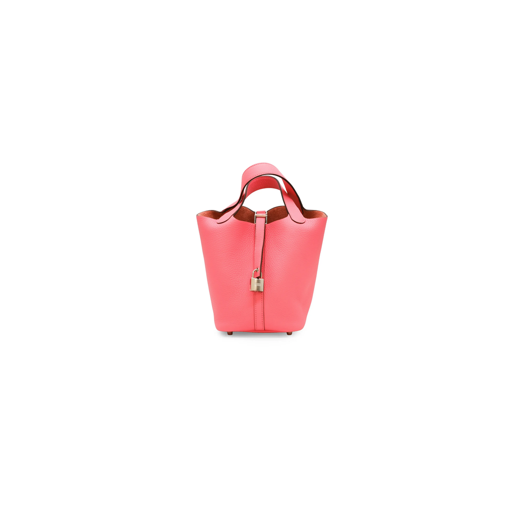 Hermès Picotin 18 Taurillon Azalée