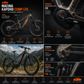 KTM MACINA KAPOHO COMP LTD 800Wh 1X12 SHIMANO DEORE XT