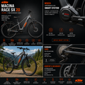 KTM MACINA RACE SX 20 400Wh 1X9 SHIMANO CUES