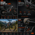 KTM MACINA SCARP SX ELITE 400Wh 1X12 SHIMANO DEORE XT