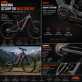 KTM MACINA SCARP SX MASTER DI2 400Wh 1X11 SHIMANO DEORE DI2 LG