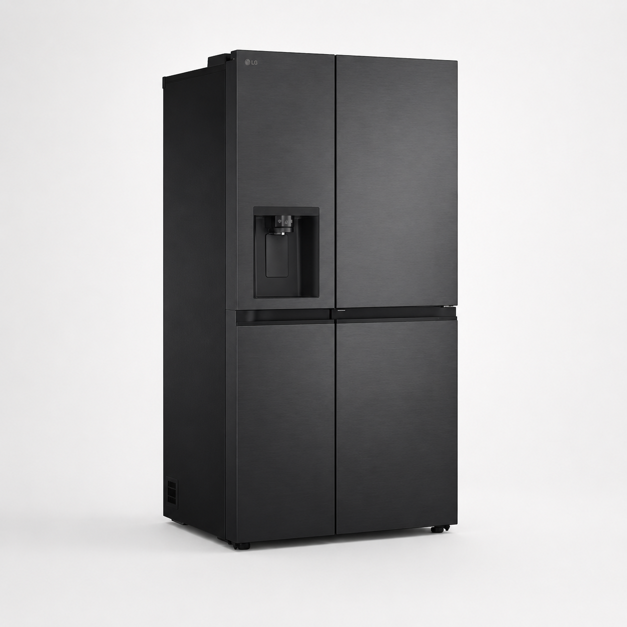 Side-by-Side Kühlschrank – Premium Crushed Ice, Wasserspender