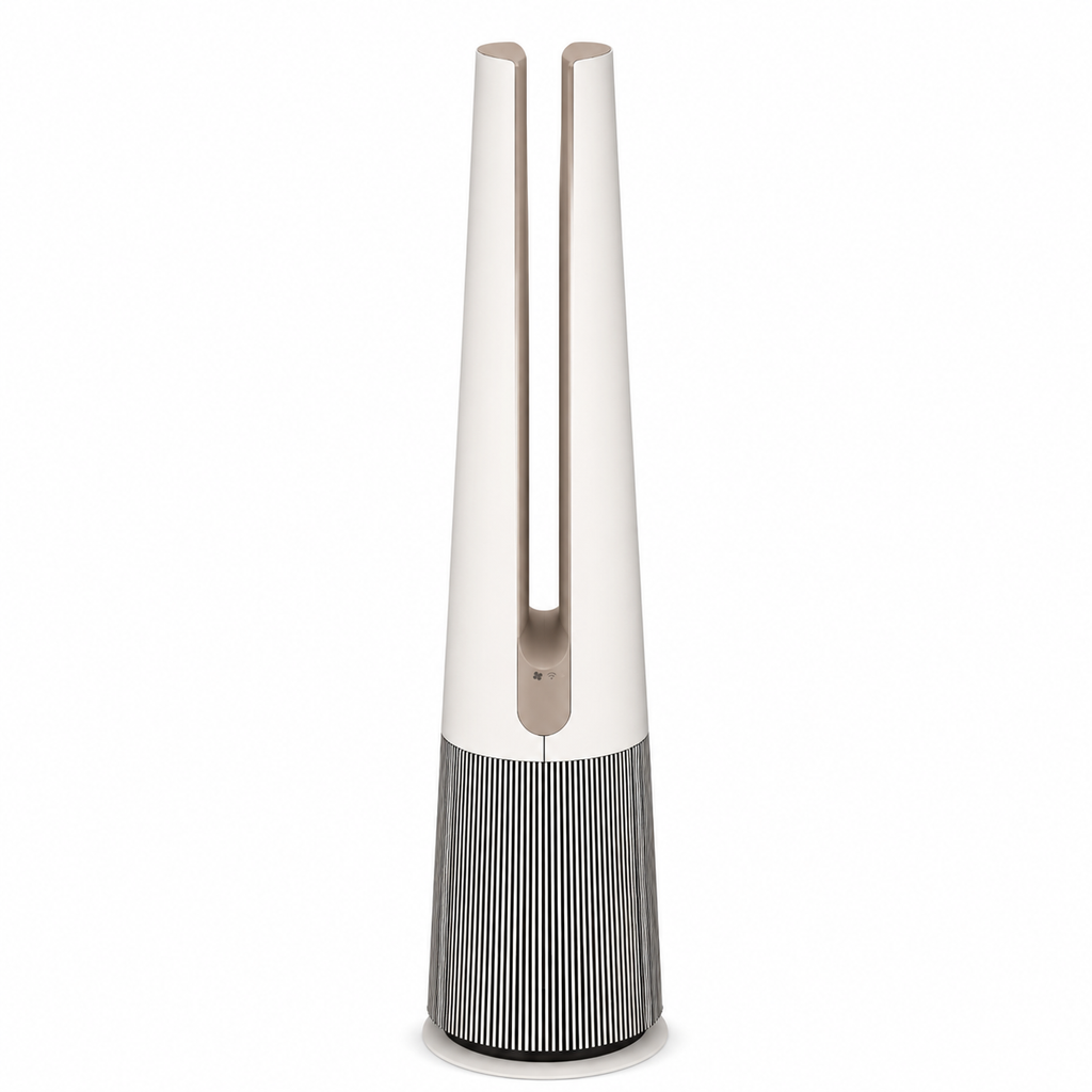 LG PuriCare AeroTower Ventilator fuer Luftreinigung - Calming Beige