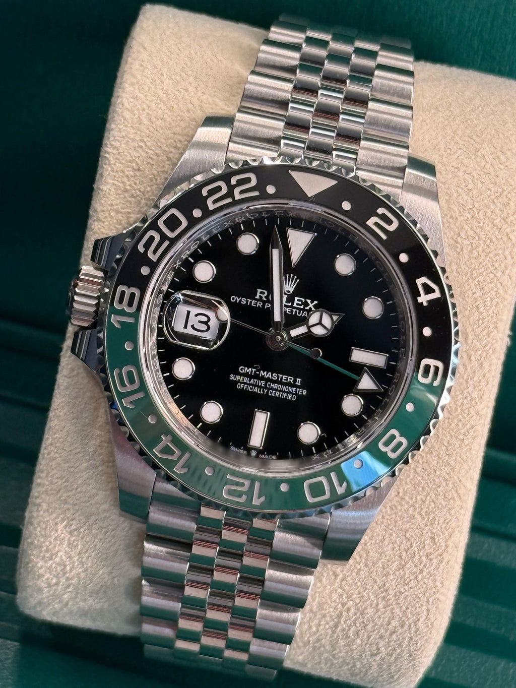 Rolex GMT-Master II Linkshänder-GMT