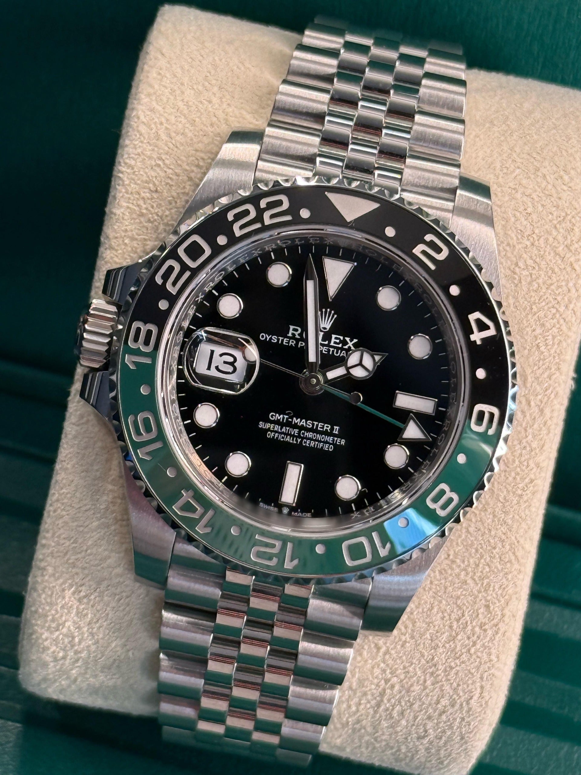 Rolex GMT-Master II Linkshänder-GMT