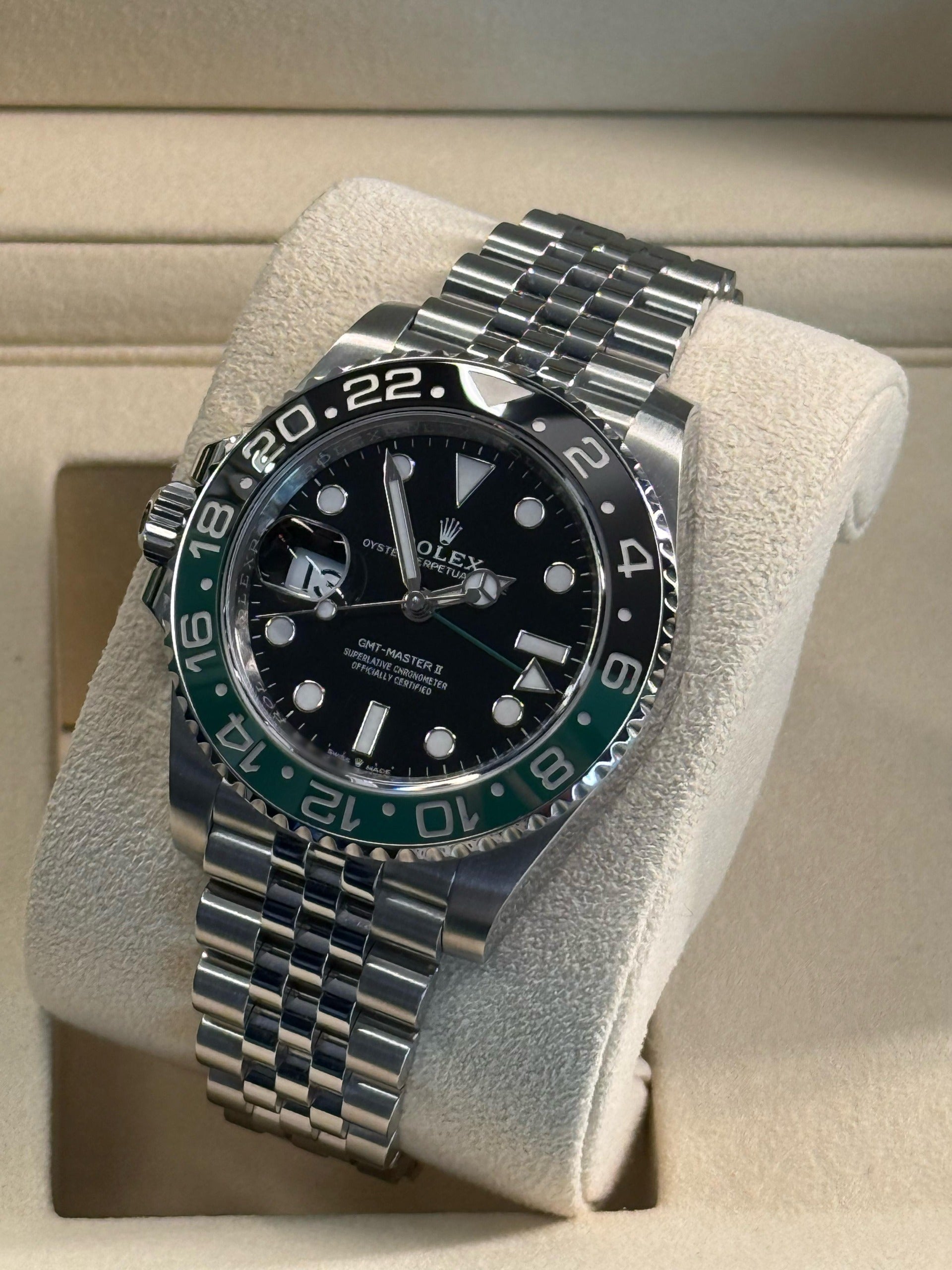 Rolex GMT-Master II Linkshänder-GMT