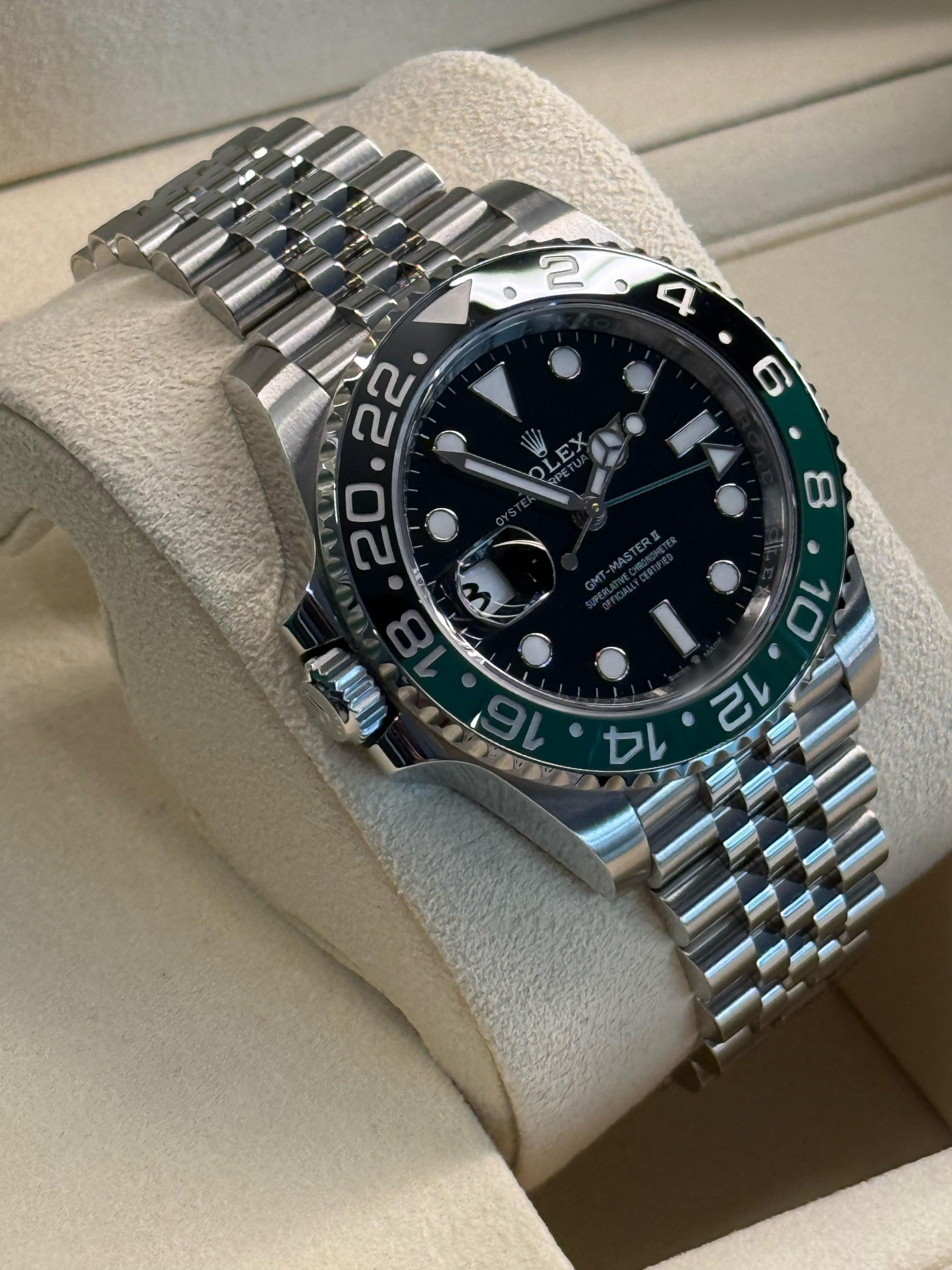 Rolex GMT-Master II Linkshänder-GMT