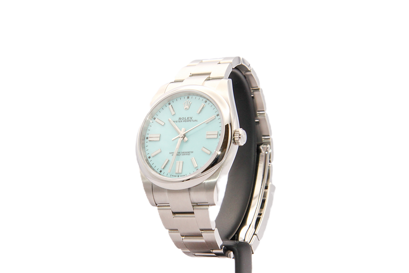 Rolex Oyster Perpetual 41 „Tiffany“ Zifferblatt