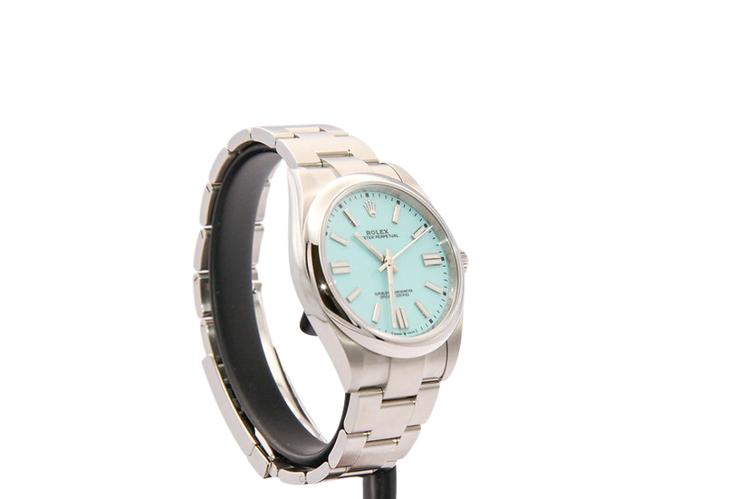 Rolex Oyster Perpetual 41 „Tiffany“ Zifferblatt