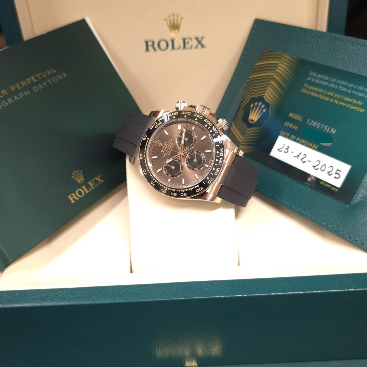 Rolex Cosmograph Daytona Chocolate Dial 2025
