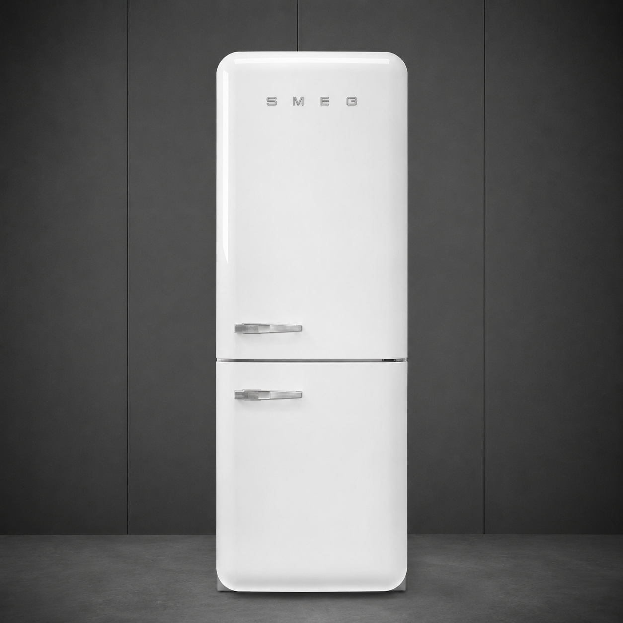 SMEG FAB32RWH5 Retro Kühl-Gefrierkombination Weiß