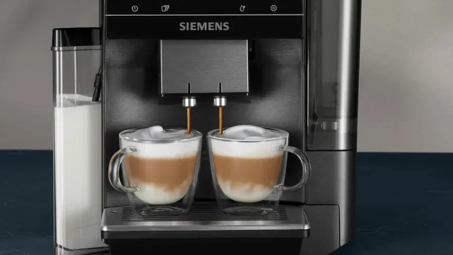 Siemens EQ700 integral TQ717D03 Kaffeevollautomat – 5 Zoll TFT-Touchdisplay, Dark Inox