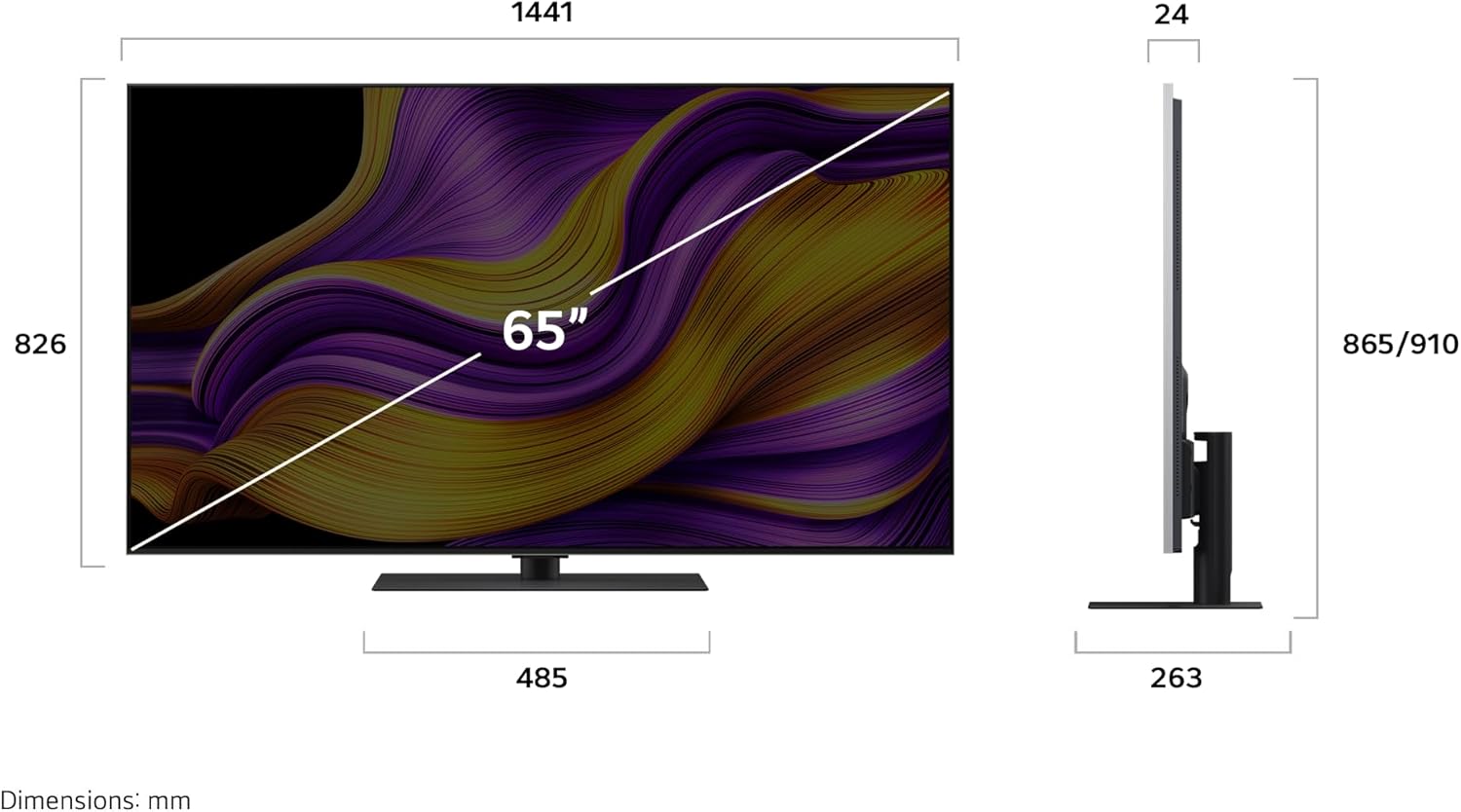 LG OLED65G59LS TV 65 Zoll (165 cm) 4K OLED evo AI TV (2025)