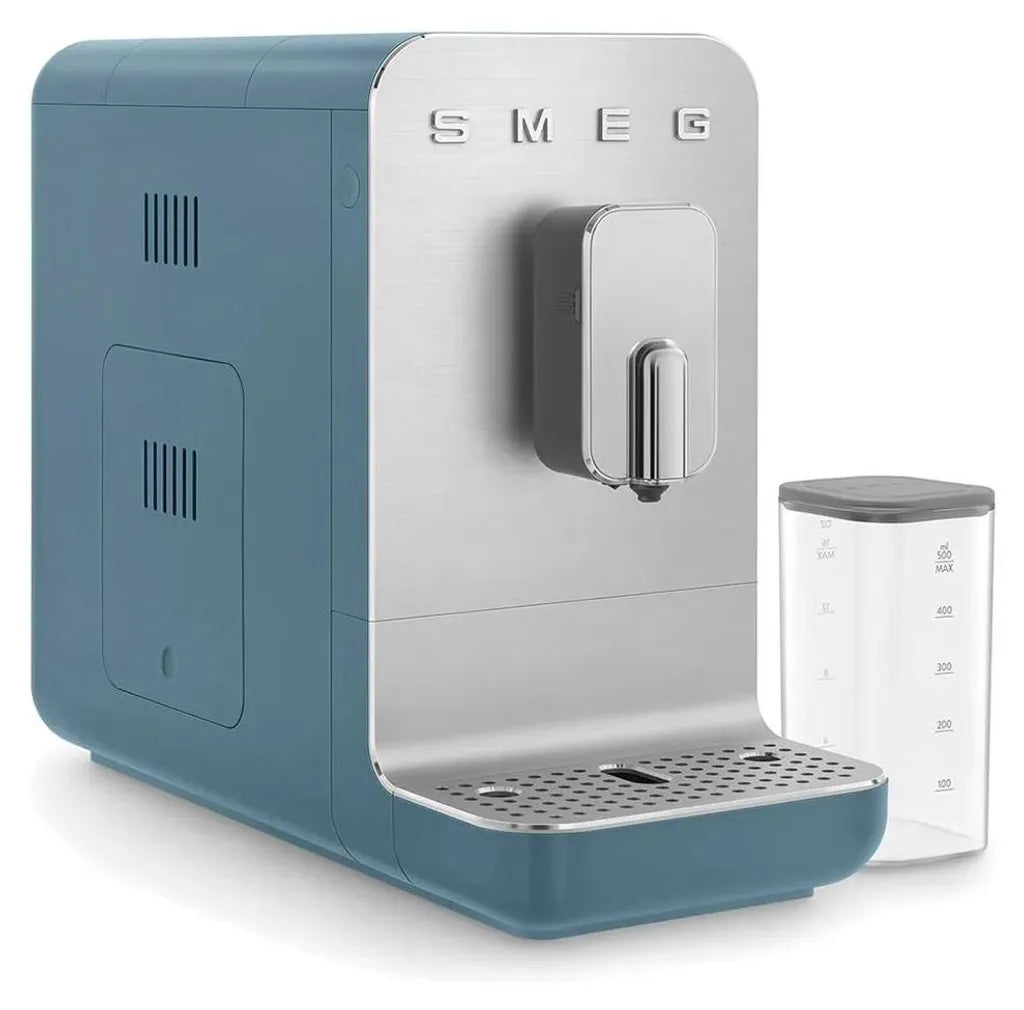 SMEG BCC13 Kaffeevollautomat mit Milchsystem - Storm Blue Matt