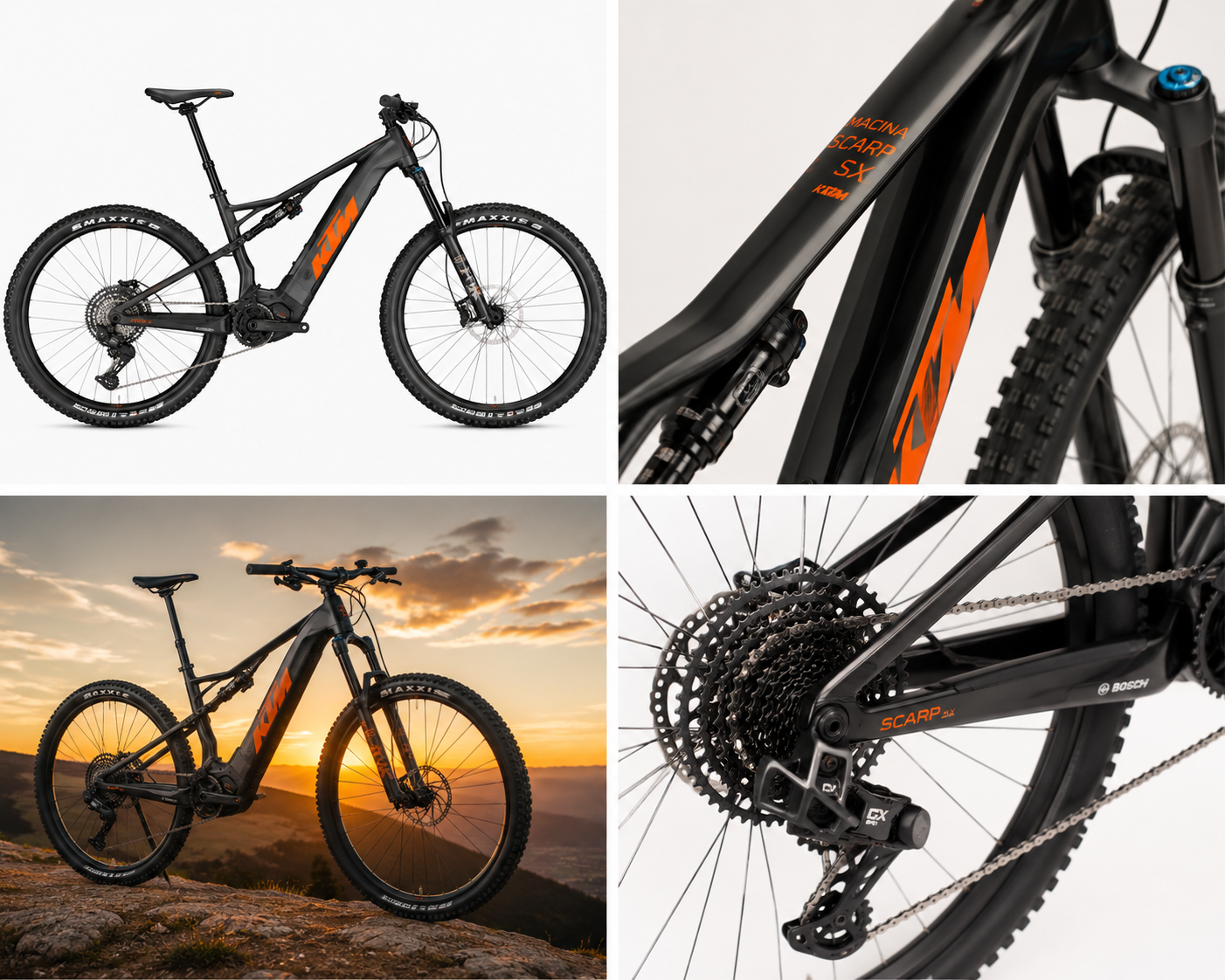 KTM MACINA SCARP SX PRIME 400Wh 1X12 SRAM GX TRANSMISSION