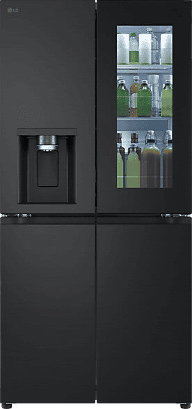 LG GMG861EPAE InstaView® SLIM Multidoor French-Door (508 l, E, 1787 mm hoch, Essence Matte Black)
