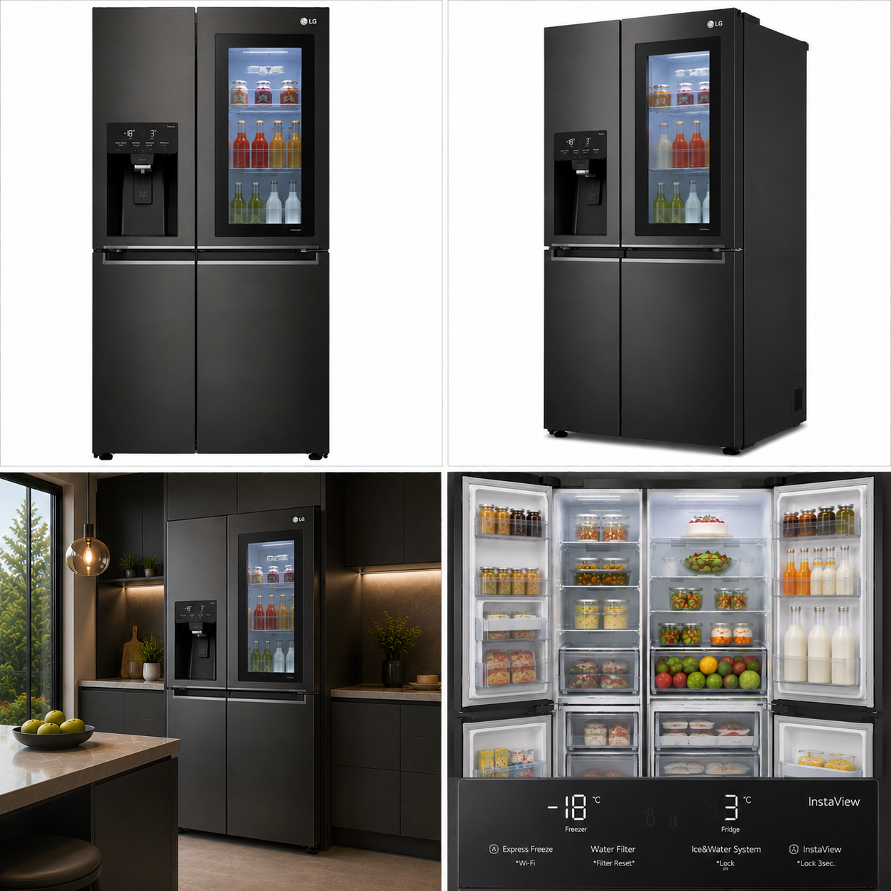 LG GMG961NPKE InstaView® Multi-Door Kühlschrank
