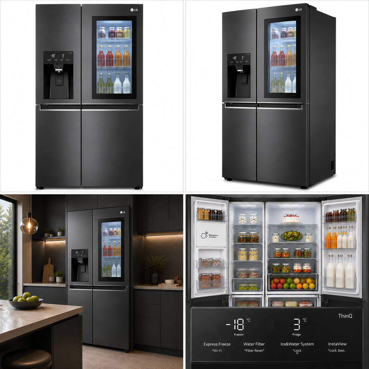 LG GMG961EVKE InstaView® Multi-Door Kühlschrank