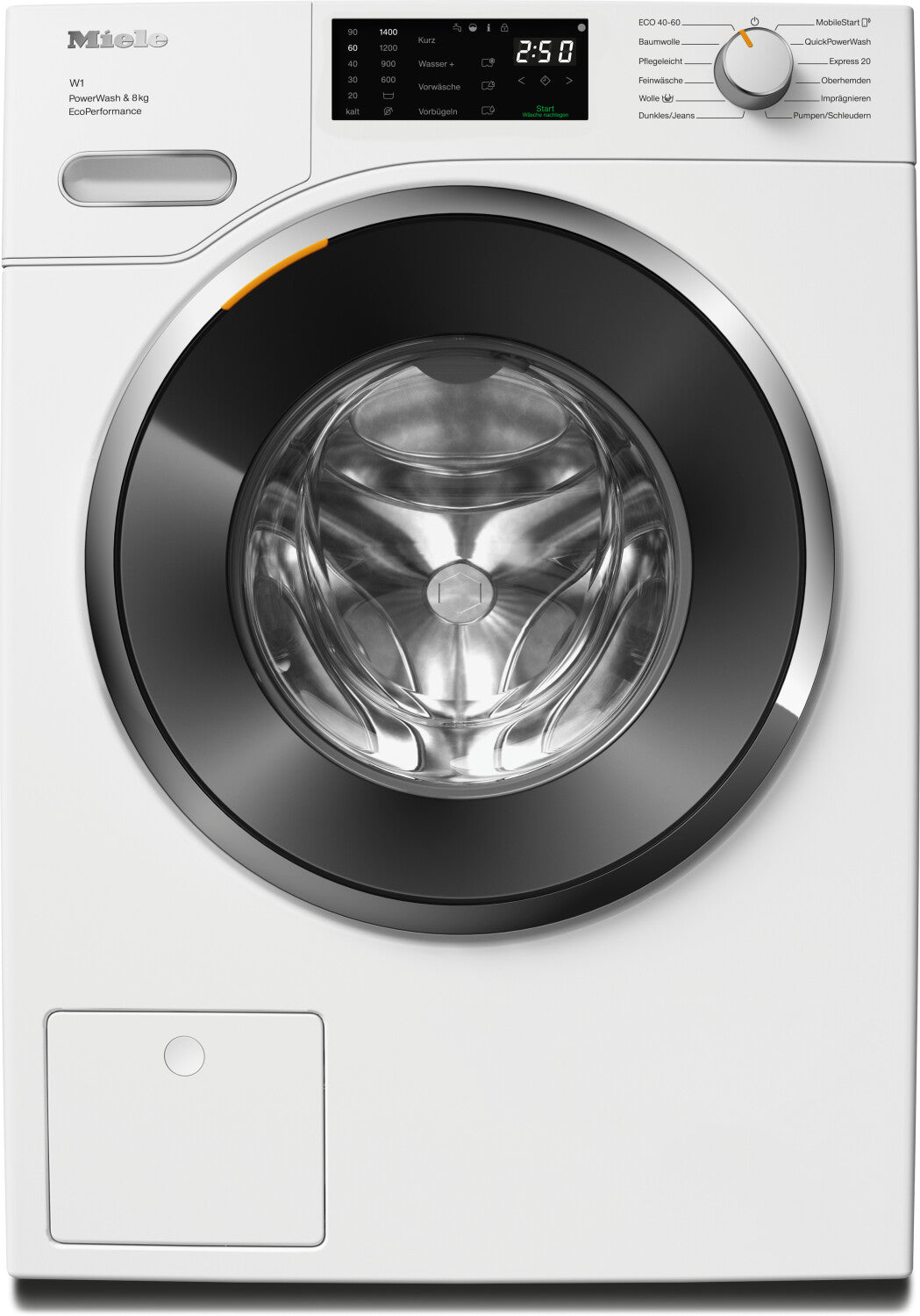 Miele WWE 460 WPS PowerWash 8 kg Waschmaschine – 1.400 U/min, Energieklasse A
