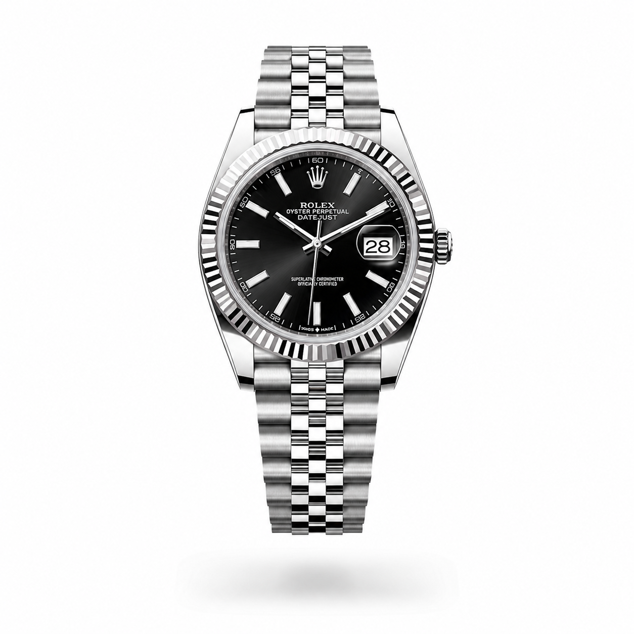 Rolex Datejust 41 Schwarz Full Set 2026