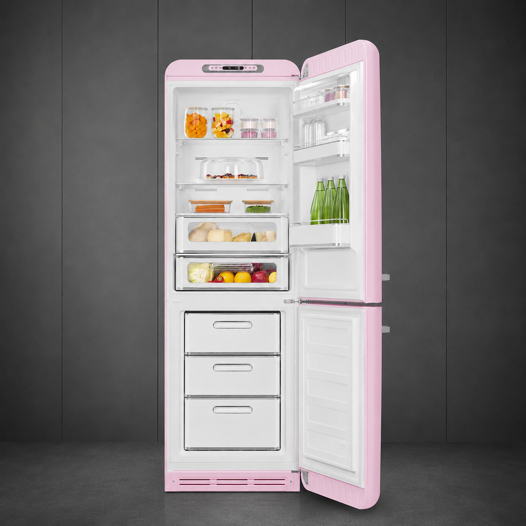 SMEG FAB32RPK5 Retro Kühl-Gefrierkombination Cadillac Pink