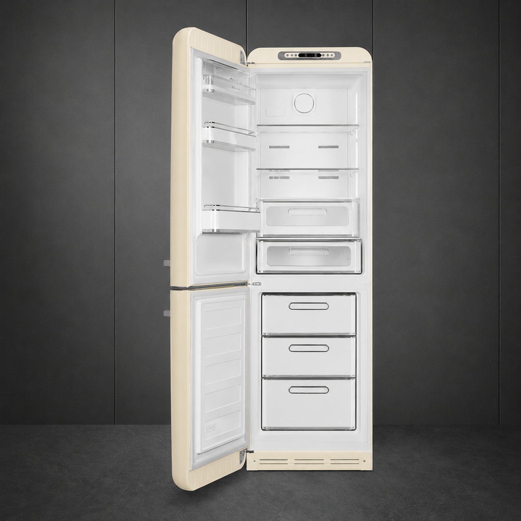 SMEG FAB32LCR5 Retro Kühl-Gefrierkombination Creme