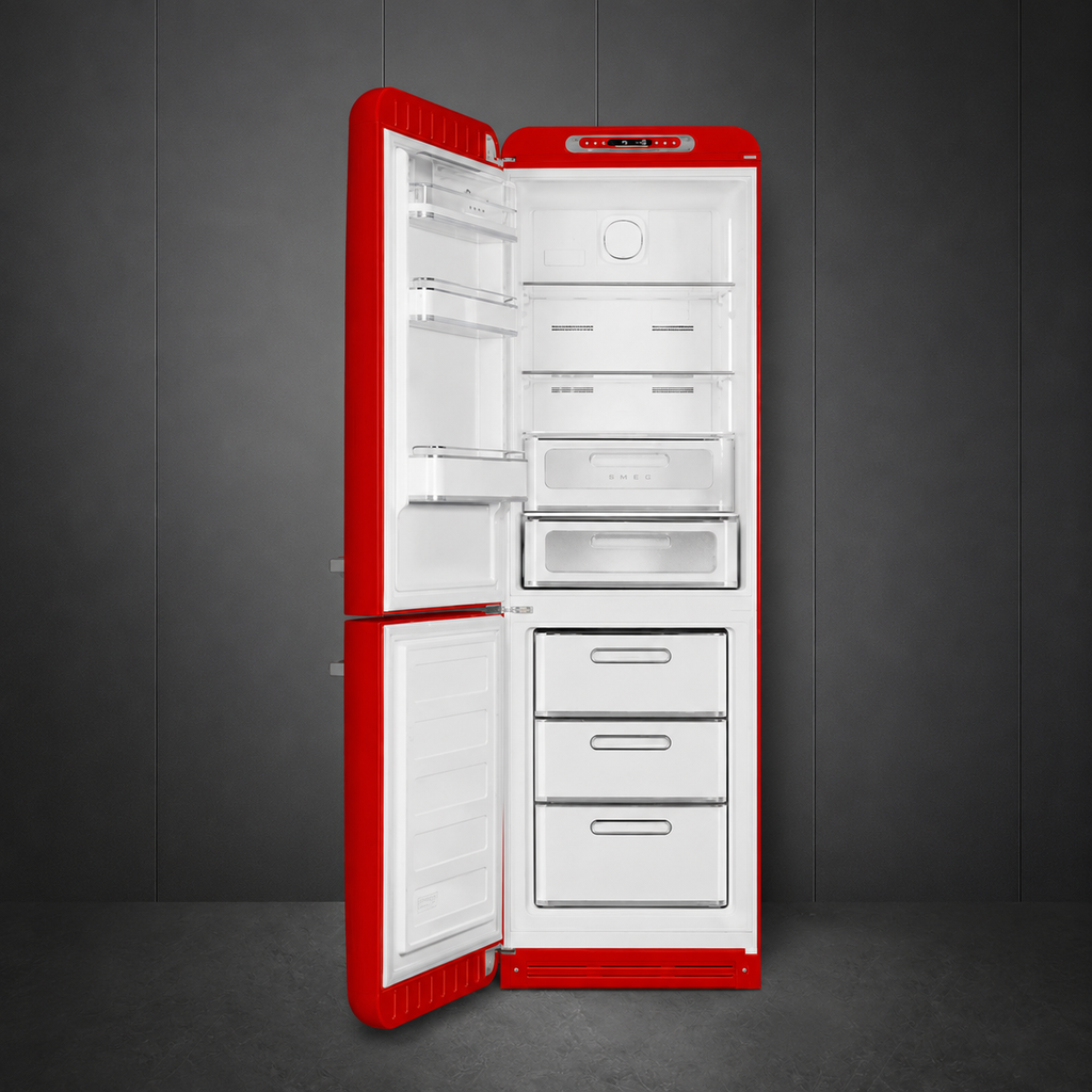SMEG FAB32LRD5 Retro Kühl-Gefrierkombination Rot