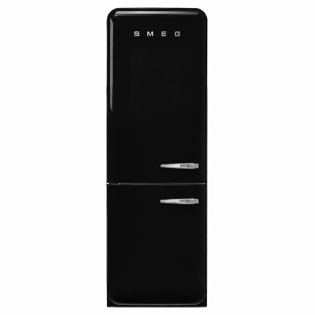 SMEG FAB32LBL5 Retro Kühl-Gefrierkombination Schwarz