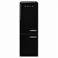 SMEG FAB32LBL5 Retro Kühl-Gefrierkombination Schwarz