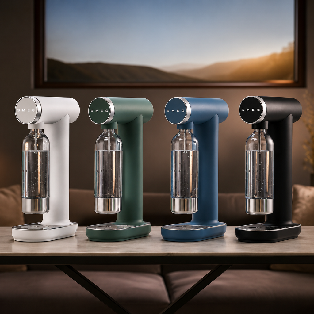 SMEG SKC01 Wassersprudler 50s Style - Weiss Matt