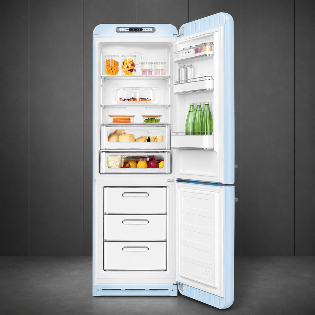SMEG FAB32RPB5 Retro Kühl-Gefrierkombination Pastellblau