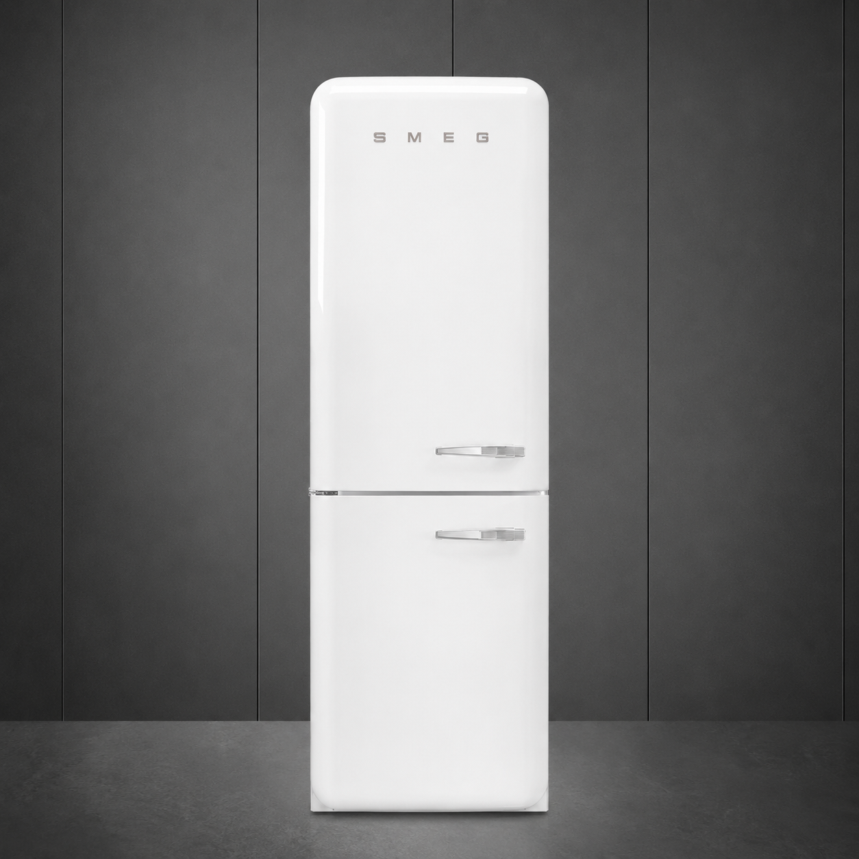 SMEG FAB32LWH5 Retro Kühl-Gefrierkombination Weiß