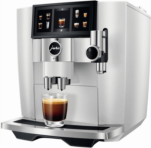 JURA J8 twin Diamond White (EA) + Cool Control 0,6 l – Premium Kaffeevollautomaten-Set